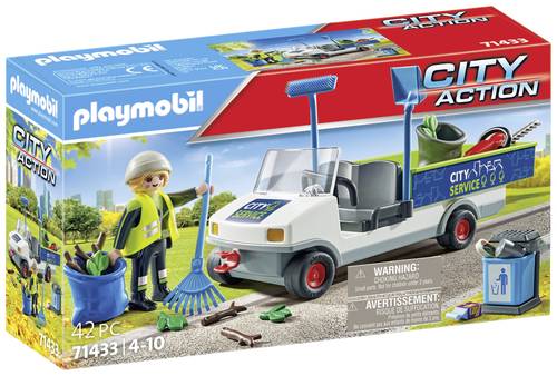 Playmobil® City Action Stadtreinigung mit E-Fahrzeug 71433 von PLAYMOBIL