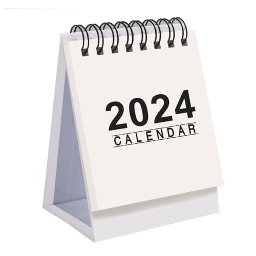 2024 Mini Tischkalender für Büroangestellte und Studenten für Tagesplaner, Kalender 2024/Jan 2024 bis Jun.2025 von PLCPDM