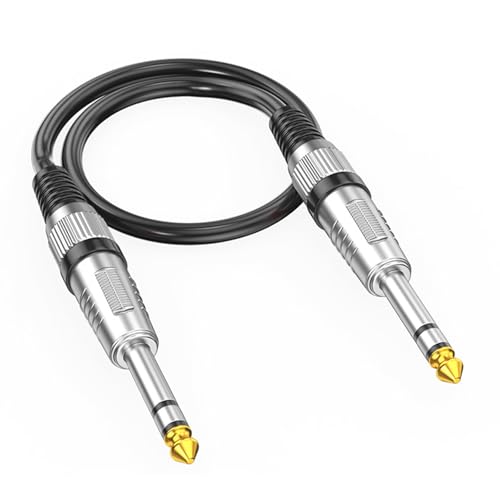 PLCPDM 30cm-10m 6 35mm Port Stereo Kabel 6 35 Stecker Auf Stecker Verlängerungskabel Für KTV Heimkinos von PLCPDM