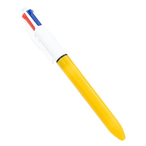 PLCPDM 4-in-1 Kugelschreiber, einziehbarer Kugelschreiber, mehrfarbige Stifte, Büro, Schulbedarf, Geschenk für Schüler von PLCPDM