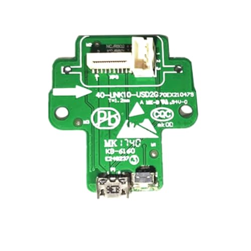 PLCPDM Green Circuit USB Ladeanschlussplatine Für Link 10 Hörrestaurierung Ersatzreparatur 40-LINK10-USD2G Teile von PLCPDM