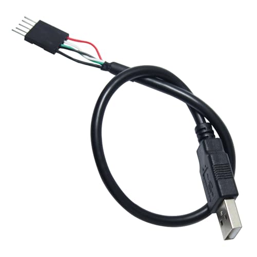 PLCPDM USB 2.0 A Stecker Auf 5 Pin Motherboards Header Adapterkabel Extender von PLCPDM