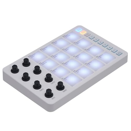 Praktischer USB-Tastatur-Controller, 16 Hintergrundbeleuchtung, Schlagzeug-Pad, Geschwindigkeiten, empfindliches Keybed Beating Pad, LED-Display von PLCPDM