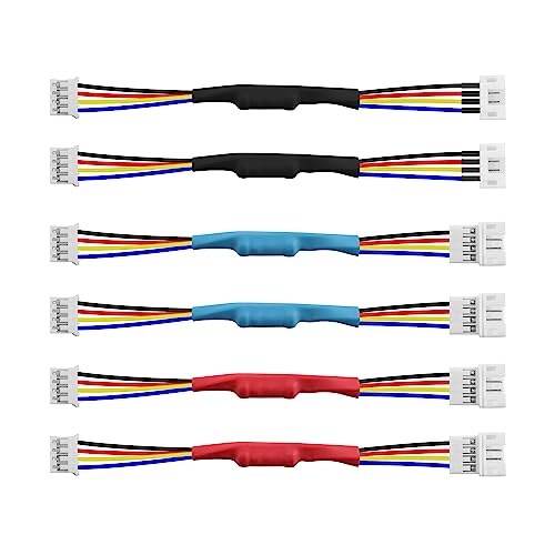 PNGKNYOCN PWM temperaturgesteuertes 4Pin Grafikkarten-Lüfterreduzierungskabel für Computer-Grafikkarten-Lüfterreduzierung von 30%, 40% und 50% (6-Pack) von PNGKNYOCN