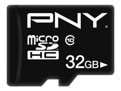 SD MicroSD HC Card  32GB PNY Performance Plus Cl.10 retail von PNY Technologies