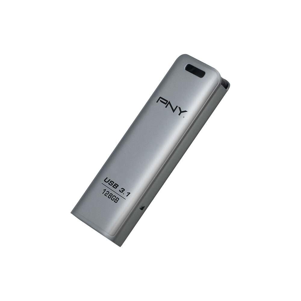 PNY USB-Stick Elite Steel silber 128 GB von PNY Technologies