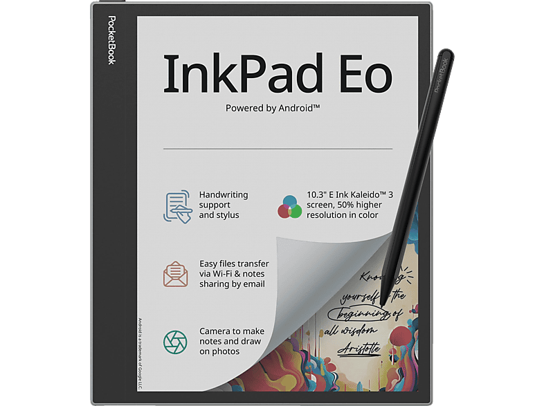 POCKETBOOK InkPad Eo - Mist Grey eReader, von POCKETBOOK