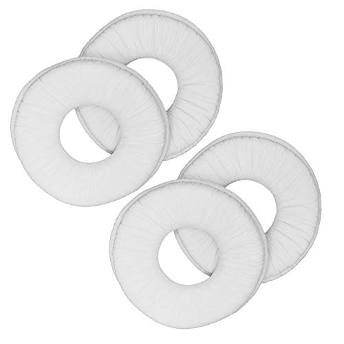 POFET 2 Paar Ohrpolster Geräuschunterdrückung Ersatz-Headset Schwammabdeckung Kompatibel mit MDR-V150 V250 V300 V200 ZX100 ZX110 ZX300 Kopfhörer - Weiß POFET 2 Paar Ohrpolster Geräuschunterdrückung Ersatz-Headset Schwammabdeckung Kompatibel mit MDR-V150 V250 V300 V200 ZX100 ZX110 ZX300 Kopfhörer - Weiß von POFET