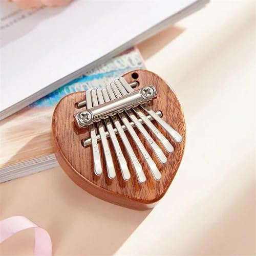 professionelle Kalimba Daumenklavier 8 Tasten Mini-Kalimba exquisite Marimba-Musik 8 Tasten Tastaturinstrument Fingerklavier tragbar(6) von POHTYIT