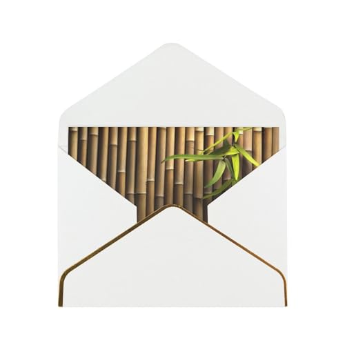 Spring Bamboo Phnom Penh Pearl Paper Greeting Card Horizontal Design von POKIKKJH