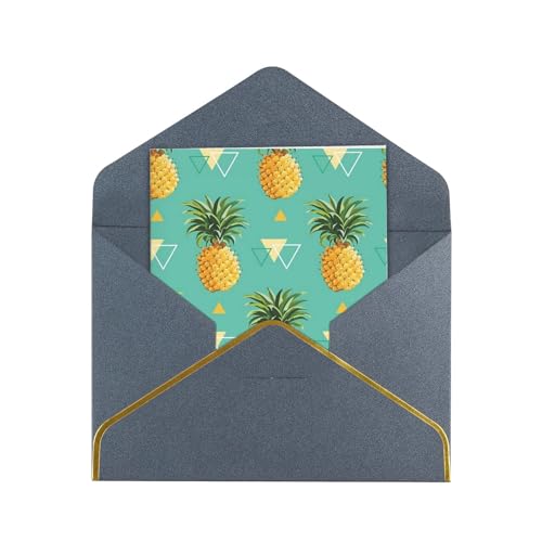 Tropische Früchte und Ananas. Das vertikale Design von Perlen-Umschlägen ist elegant und einzigartig, geeignet für Weihnachten, Geburtstage und Jubiläen von POKIKKJH