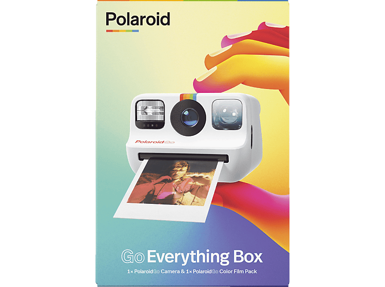 POLAROID Go Everything Box Sofortbildkamera, Weiß von POLAROID