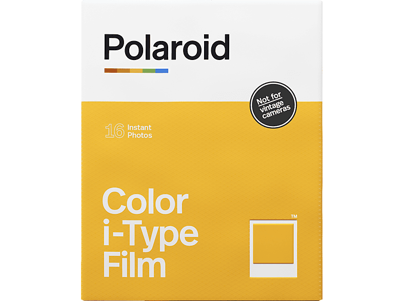 POLAROID Sofortbildfilm Farbe für i-Type - Doppelpack weißer Rahmen von POLAROID