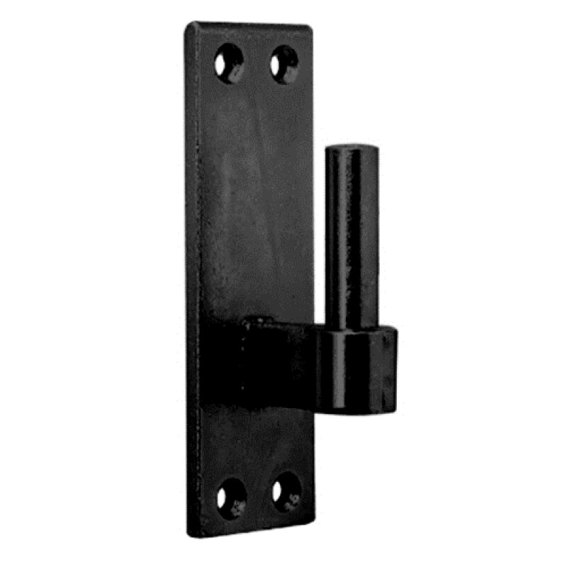 Plattenhaken Plattenkloben D3 Dorndurchmesser 14 mm Abstand 28 mm schwarz von POLLMANN Baubeschläge