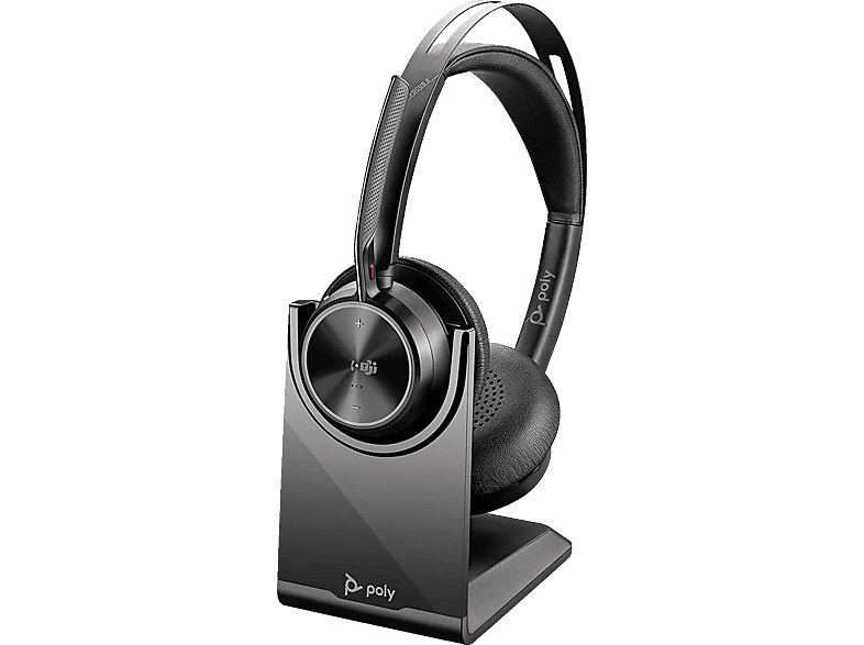 POLY Voyager Focus 2 UC, Over-ear Headset Schwarz von POLY