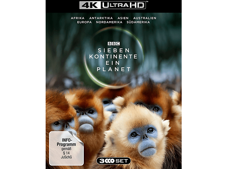 Sieben Kontinente-Ein Planet 4K Ultra HD Blu-ray von POLYBAND