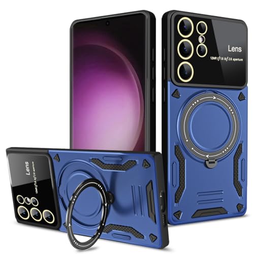 PONRFEKT for Samsung S24 Ultra Case,erleben Sie den Spaß der kostenlosen Anpassung und bieten Sie eine Neue Möglichkeit,Ihr Mobiltelefon zu bedienen Hülle für Samsung S24 Ultra-Blau von PONRFEKT
