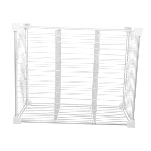 POPETPOP Gefrierschrankkorb Organizer Für Gefrierkörbe Gefrierschrank -partitionschrank Trenner Für Den Gefrierschrank Der Brust Gefrierschranklager Schranklagerstange Metall Weiß POPETPOP Gefrierschrankkorb Organizer Für Gefrierkörbe Gefrierschrank -partitionschrank Trenner Für Den Gefrierschrank Der Brust Gefrierschranklager Schranklagerstange Metall Weiß von POPETPOP