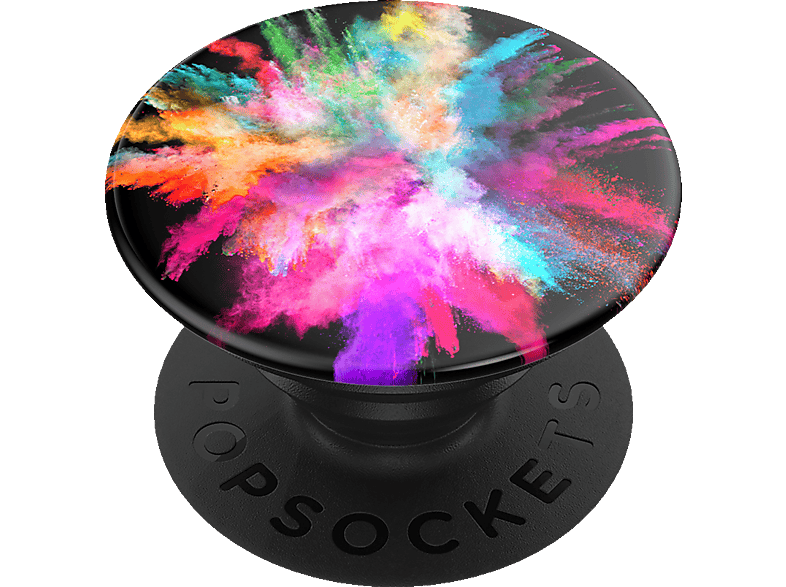POPSOCKETS PopGrip Color Burst Gloss Handyhalterung, Mehrfarbig von POPSOCKETS