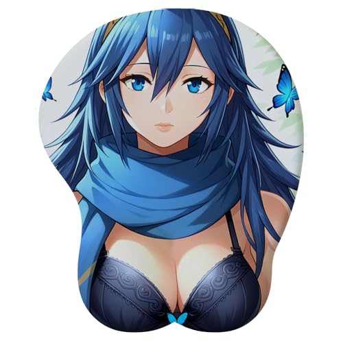 Computer Mouse Pad Anime Waifu Ästhetisches Mädchen Maus Pad rutschfest Gaming Maus -Pads mit Handgelenksunterstützung von PORNHUX