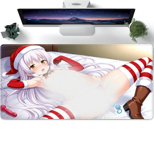 Sexy Anime Girl CharacterGaming Pad XXXL 600x300 Gaming Mauspad XXL Gaming Mousepad XXL rutschfest Mauspad Groß Mouse Pad Gaming Schreibtischunterlage PC Zubehör Gaming von PORNHUX