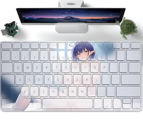 Sexy Anime Girl GirlfriendMouse Pads XXL 600x300 Mousepad Größer, Mouse Pad mit Anti-Rutsch-Gummiboden & Vernähte Kanten Mauspads für Computer Laptop und PC, Mouse Mat von PORNHUX