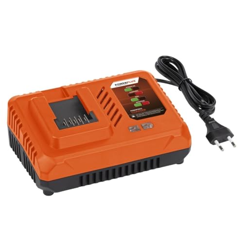 Powerplus Dual Power Akku Ladegerät POWDP9051-4.0A - für 20V & 2x20V Akku & Batterien - Akku-Plattform - Ideal für Akkuschrauber, kleine Bohrmaschine, Bohrschrauber UVM Powerplus Dual Power Akku Ladegerät POWDP9051-4.0A - für 20V & 2x20V Akku & Batterien - Akku-Plattform - Ideal für Akkuschrauber, kleine Bohrmaschine, Bohrschrauber UVM von POWERPLUS