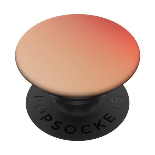 Weicher Beige-roter Farbverlauf PopSockets mit austauschbarem PopGrip von PP Accessories
