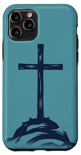 Hülle für iPhone 11 Pro Kreuzdarstellung von Jesus und christlichem Glauben von PP Jesus Love