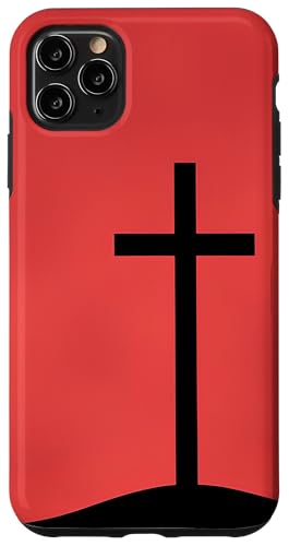 Hülle für iPhone 11 Pro Max Heiliges Kreuz Jesu, religiöses Symbol-Design von PP Jesus Love