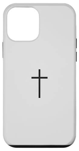 Hülle für iPhone 12 mini Minimalistisches Kreuz-Symbol für christliche Hingabe von PP Jesus Love