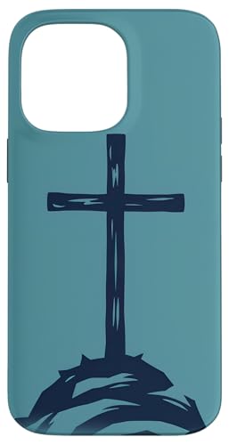 Hülle für iPhone 14 Pro Max Kreuzdarstellung von Jesus und christlichem Glauben von PP Jesus Love