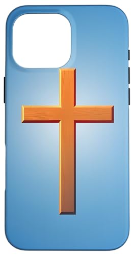 Hülle für iPhone 16 Pro Max Inspirierendes Kreuz-Design für religiösen Glauben von PP Jesus Love