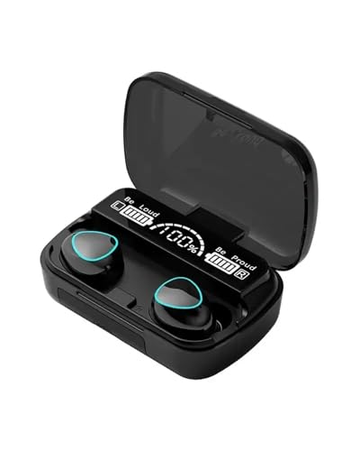 PPLKHS Noise Cancelling Ohrhörer TWS Kabelloses Bluetooth-Headset Mit Ladebox Für Telefon-Ohrhörer Mit Geräuschunterdrückung Und Mikrofon, Kabellose Kopfhörer, Bluetooth-Ohrhörer Bluetooth Kopfhörer von PPLKHS