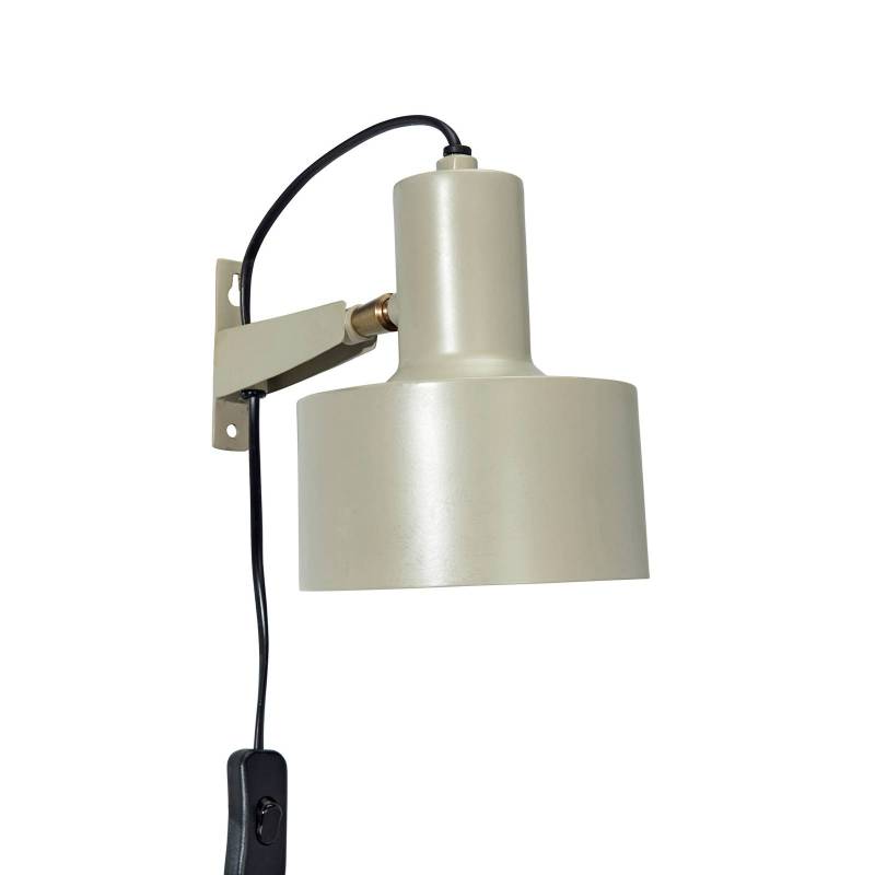 PR Home Solo Wandleuchte mit Stecker, beige matt von PR Home