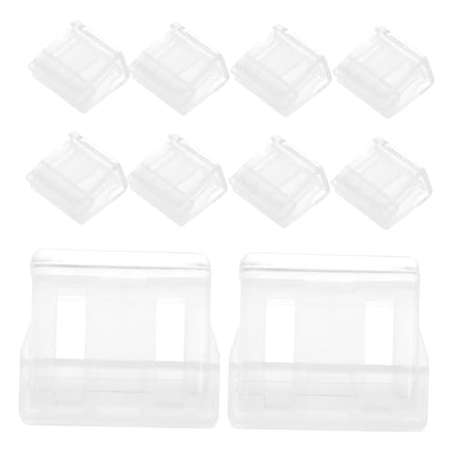 PRETYZOOM 20 Stück Aktenordner Büroklammern Klein Halter Für Büroklammern Extra Große Büroklammern Mini-bindeklammern Einzelne Eckklammern Bindeklammern Aus Kunststoff Plastik Transparent PRETYZOOM 20 Stück Aktenordner Büroklammern Klein Halter Für Büroklammern Extra Große Büroklammern Mini-bindeklammern Einzelne Eckklammern Bindeklammern Aus Kunststoff Plastik Transparent von PRETYZOOM