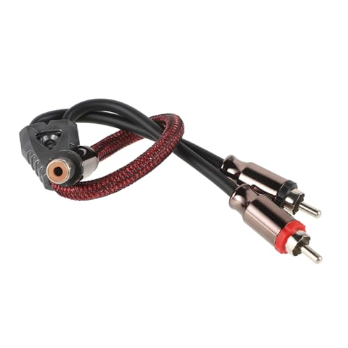PRETYZOOM Rca Splitterkabel für Auto Audio Audio Verstärkerkabel aus Reinem mit Isolierung für Subwoofer und Lautsprecher Langlebig und Zuverlässig PRETYZOOM Rca Splitterkabel für Auto Audio Audio Verstärkerkabel aus Reinem mit Isolierung für Subwoofer und Lautsprecher Langlebig und Zuverlässig von PRETYZOOM