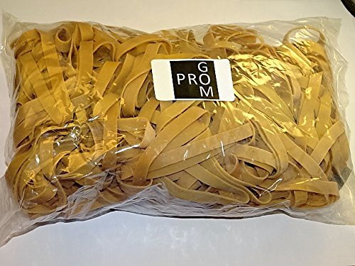 Progom - Gummibänder - 120(Ø75) mm x 10mm - natur - 1kg beutel von PROGOM