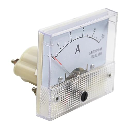 PRTSWYIY Analoges Amperemeter DC Panel Meter AMP Mechanischer Strom Mechanische Amperemeter Zeiger Amperemeter 85C1-A(75A) von PRTSWYIY