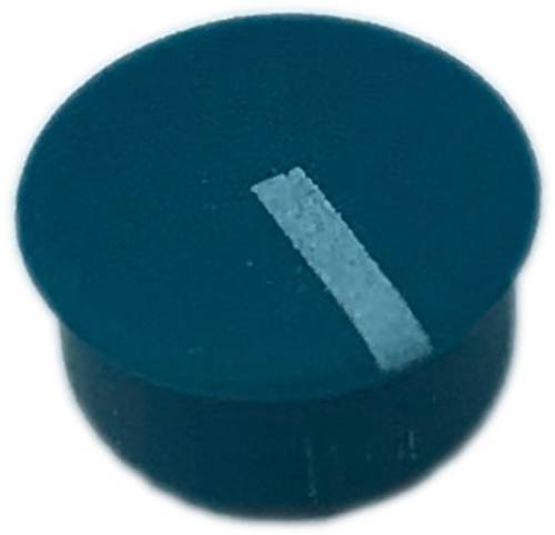 PSP C150-14 Abdeckkappe Blau, Weiß Passend für (Serie-Knöpfe) Rundknopf 15mm von PSP