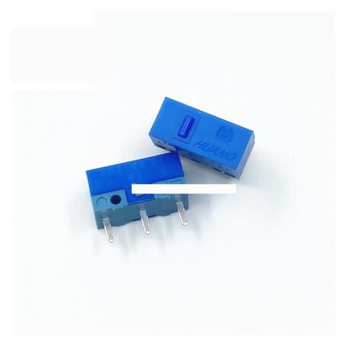 10-100PCS switch Blue Shell Blue dot 50 million clicks 3pin button(100PCS) von PSPASPFZ