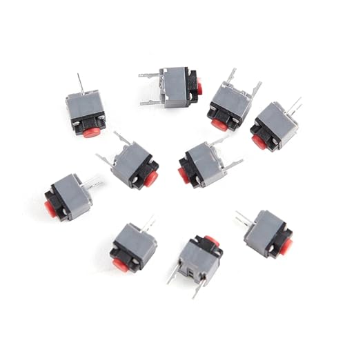 10Pcs Mute Button 6 * 6 * 7.3 Silent Switch Wireless Mouse Wired Mouse Button Switch(Wired Mouse) von PSPASPFZ