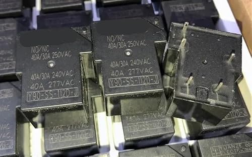 Y90-SS-112D-J ; Y90-SS-118D ; Y90-SS-136D ; Y90-SS-105D ; (T90-1C-5P-20A/30A/40A) Relay 5 pins(Y90-SS-112D-J 12V40A) von PSPASPFZ