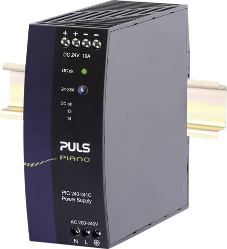 PULS Piano Hutschienen-Netzteil (DIN-Rail) 24 V/DC 10A 240W Anzahl Ausgänge:1 x Inhalt 1St. von PULS