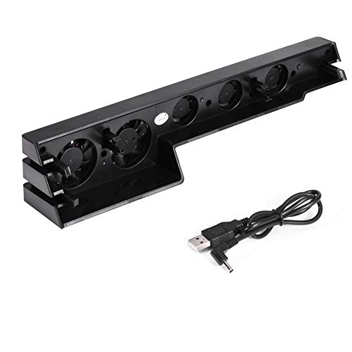 Lüfter für Pro, Super Turbo USB Cooler 5 Lüfter mit niedrigen/hohen Lüftergeschwindigkeiten, Temperaturregelung für 4 Pro Game-Enthusiasten von PUSOKEI