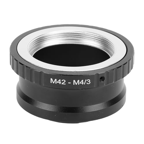 M42 auf M4/3 Objektiv-Mount-Adapter, M42-Schraubmontage auf Micro Four Thirds M43-Mount-Adapter für EP1 EP2 EP3 EPL1 EPL2 Micro 4/3 Mount von PUSOKEI