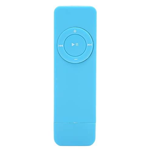 Verlustfreier MP3 Player, Unterstützt Bis zu 64 GB, Tragbarer Digitaler Audio Musik Player, MP3 MP4 Player für Studenten auf Reisen (Blau) von PUSOKEI