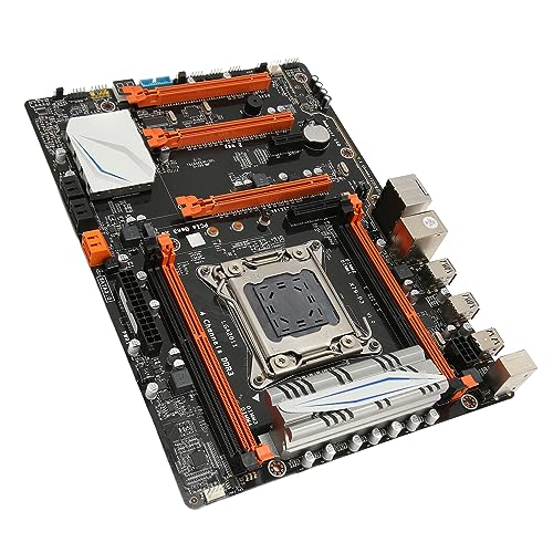 X79P3-Computer-Motherboard, LGA2011-CPUs DDR3-Gaming-Motherboard, Schneller SSD-Start, 4-Kanal-DDR3-Steckplätze, Reibungslose Gaming-Leistung von PUSOKEI