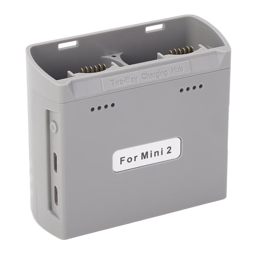 Zwei Wege Akku Ladegerät Hub für MI NI 4K / Mini2 / MI NI SE / Mini2 SE, MI NI 4 Pro Akku Ladegerät, Drohnen Akku Ladegerät PD Fast Charge Manager Dual Way Lade Hub von PUSOKEI