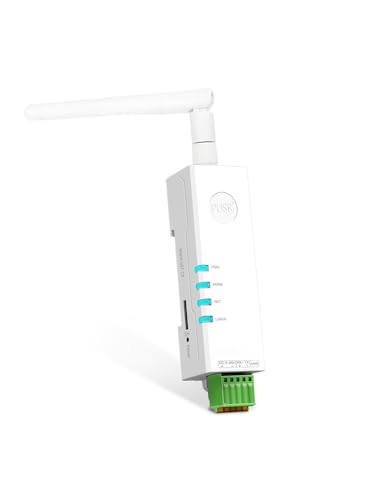 PUSR DIN-Schienenmontage Lippenstift Größe 4G Modem RS485 auf Cellular Modbus Gateway Cat1 1*RS485 MQTT SSL USR-DR154-E EUR Version (4g Modem + SIM) von PUSR